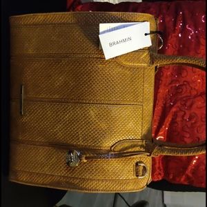 Brahmin Caroline Canary Reseda